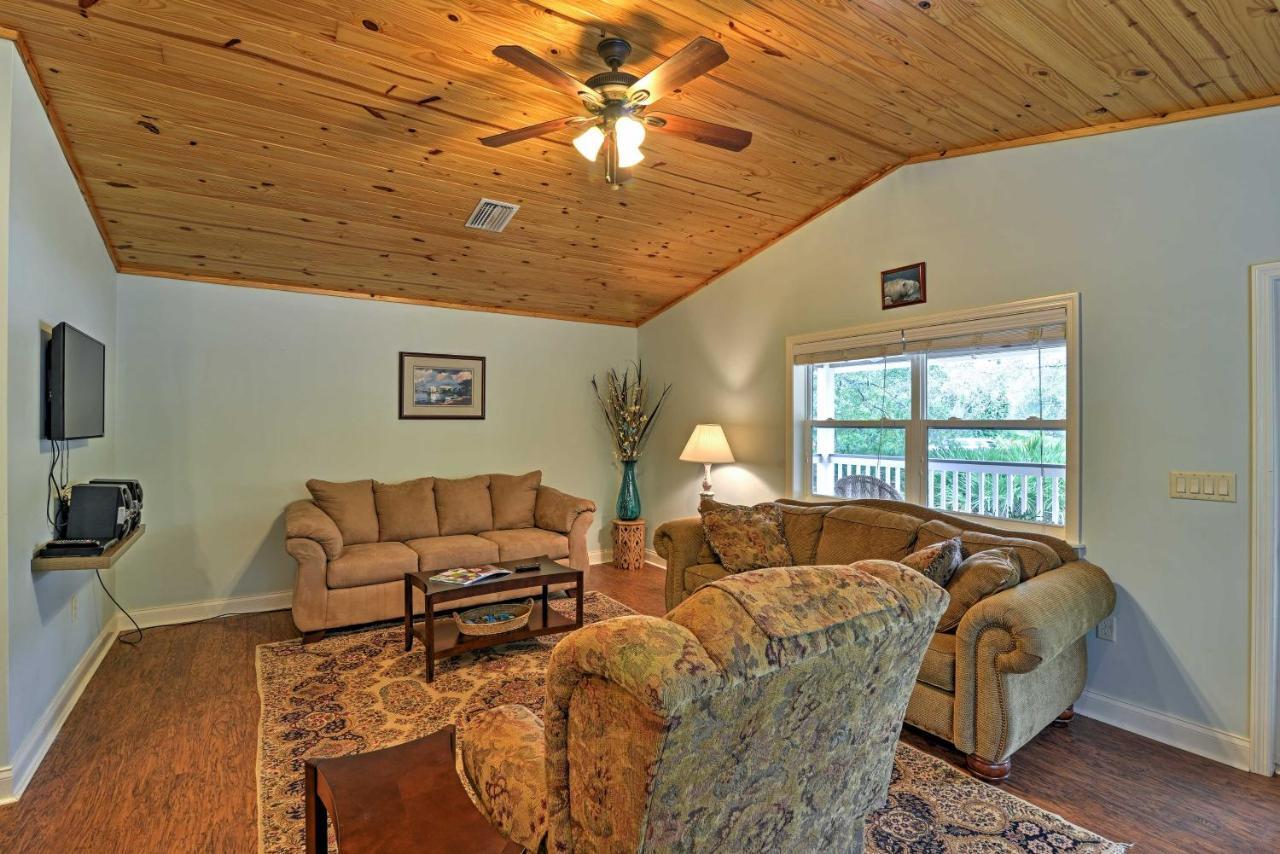 Yankeetown Crystal River Cottage On 1 Acre With Deck And Porch! מראה חיצוני תמונה