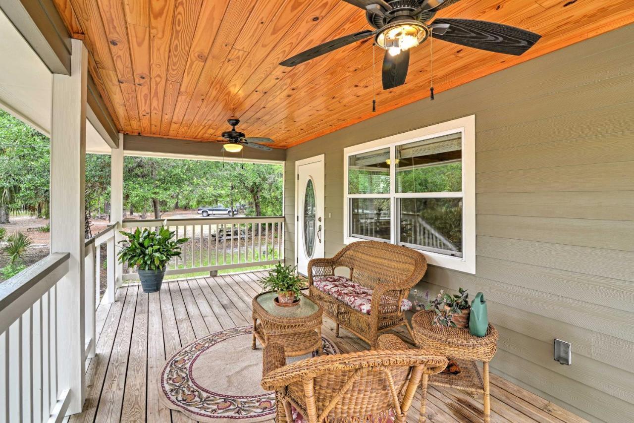 Yankeetown Crystal River Cottage On 1 Acre With Deck And Porch! מראה חיצוני תמונה