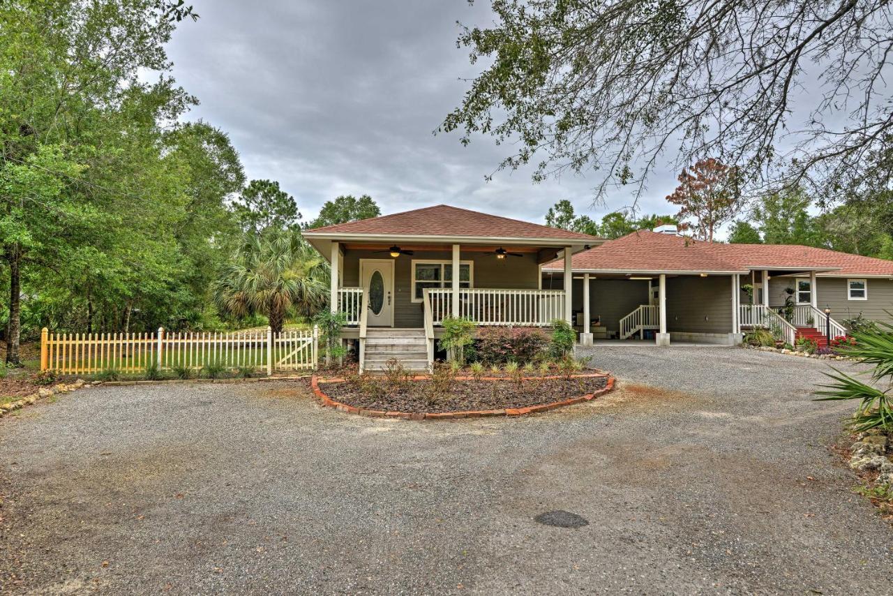 Yankeetown Crystal River Cottage On 1 Acre With Deck And Porch! מראה חיצוני תמונה