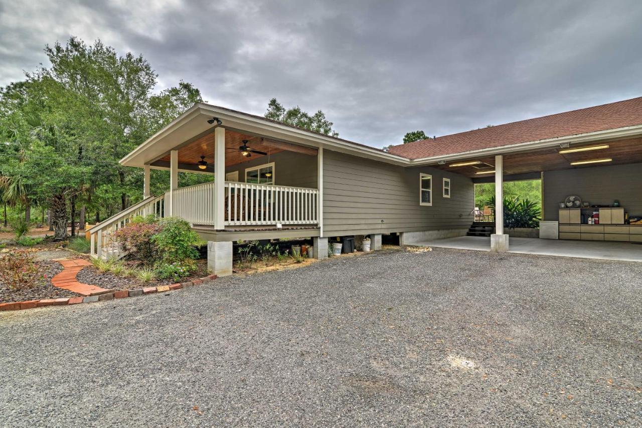 Yankeetown Crystal River Cottage On 1 Acre With Deck And Porch! מראה חיצוני תמונה